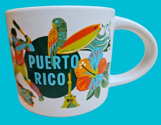 Starbucks Discovery Series Puerto Rico Coffee Mug (14 oz) 2026 NEW