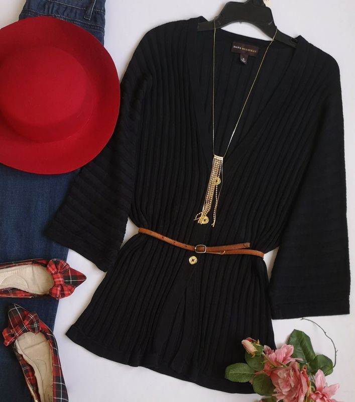 BLUSA LARGA ACANALADA