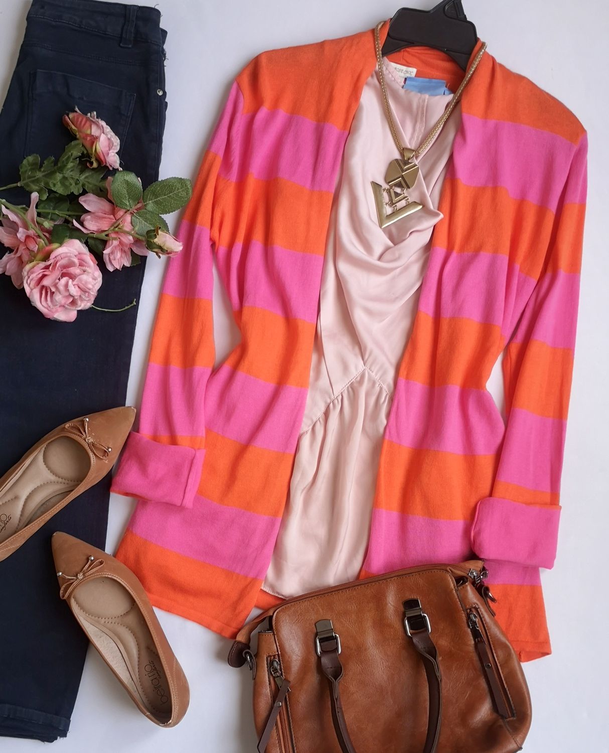CARDIGAN NUEVO CON BLUSA LARGA