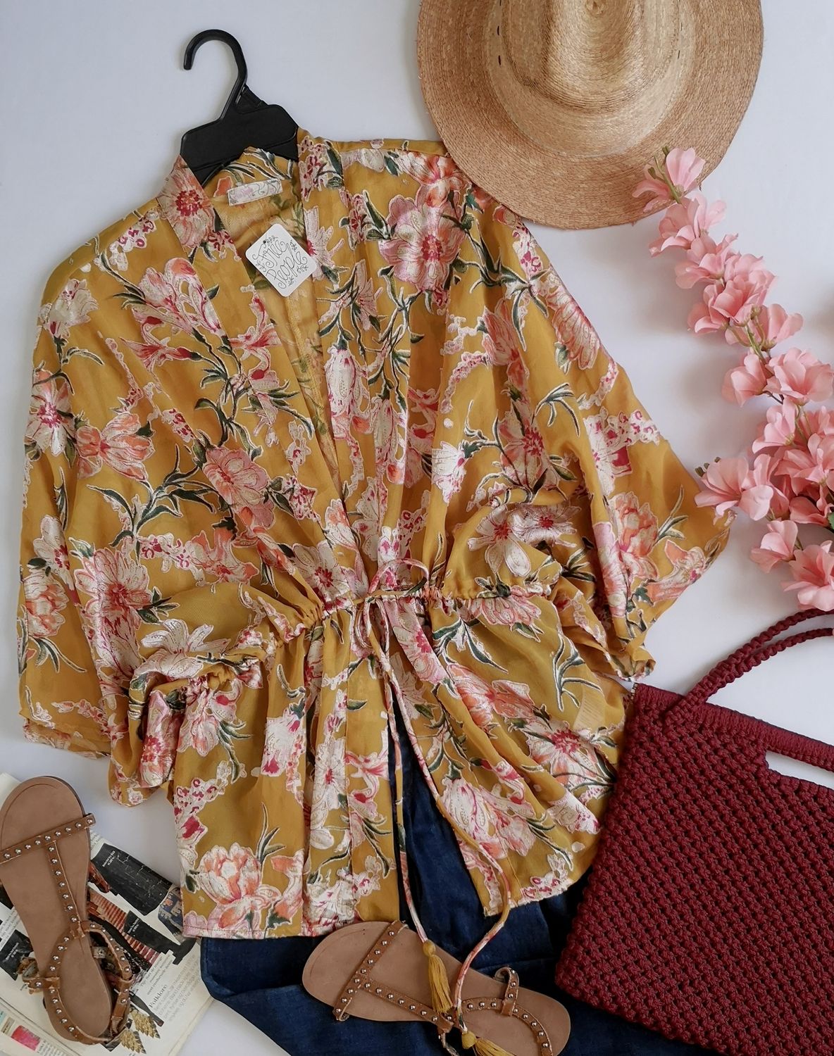 KIMONO NUEVO CON CINTO