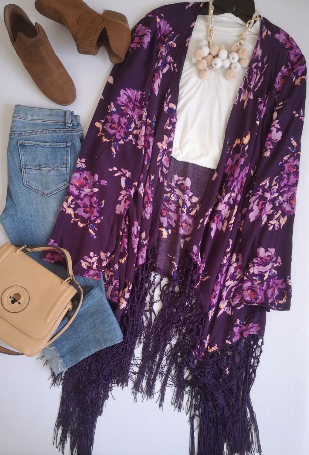 KIMONO CON FLECOS