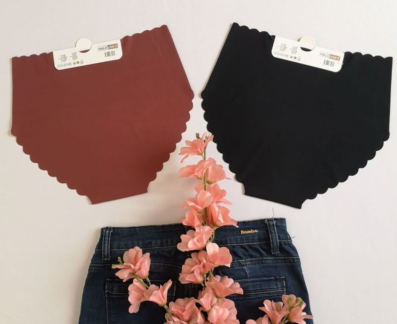 SET 2 PANTYS SIN COSTURA CINTURA ALTA