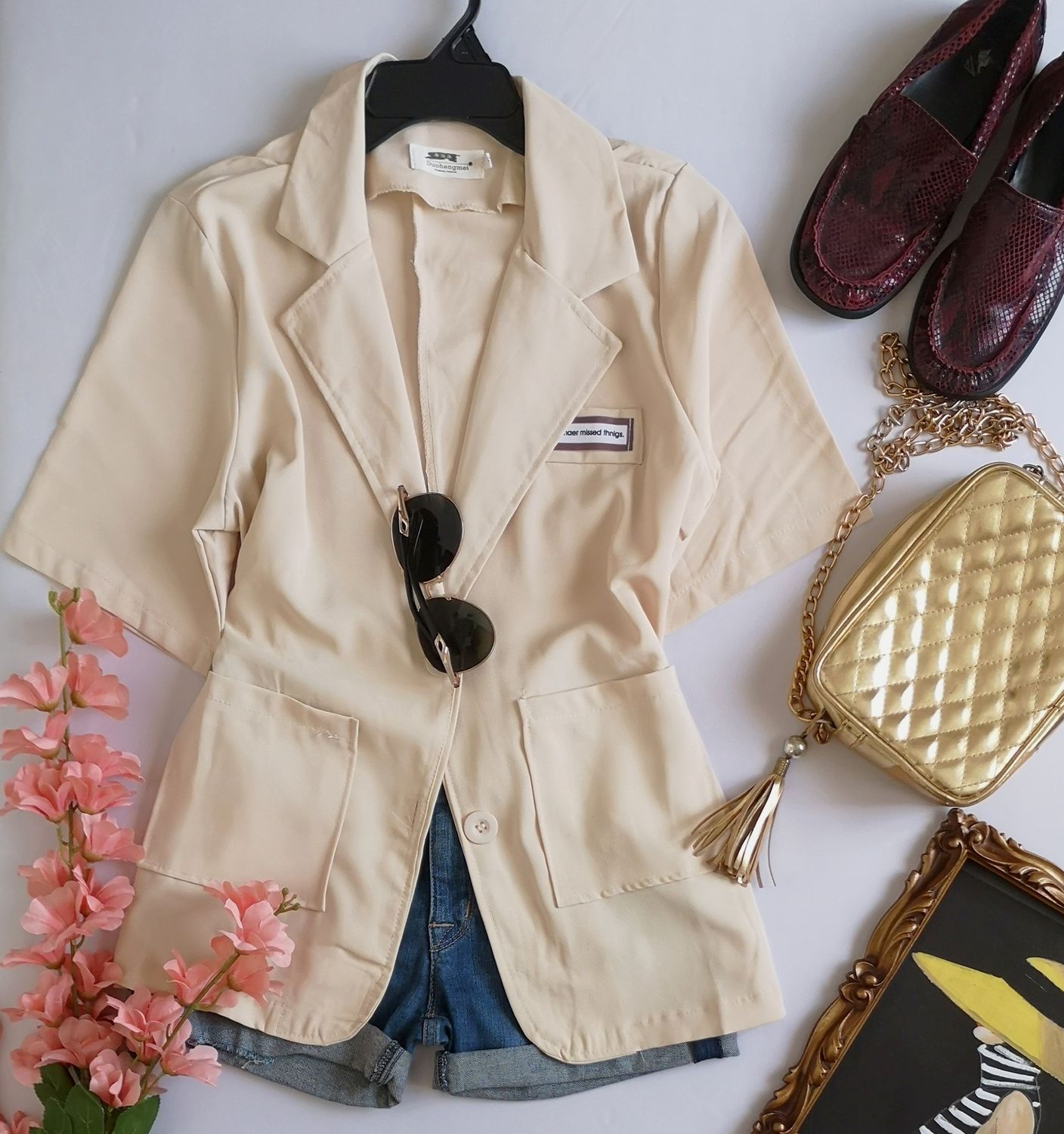 BLAZER MANGA CORTA