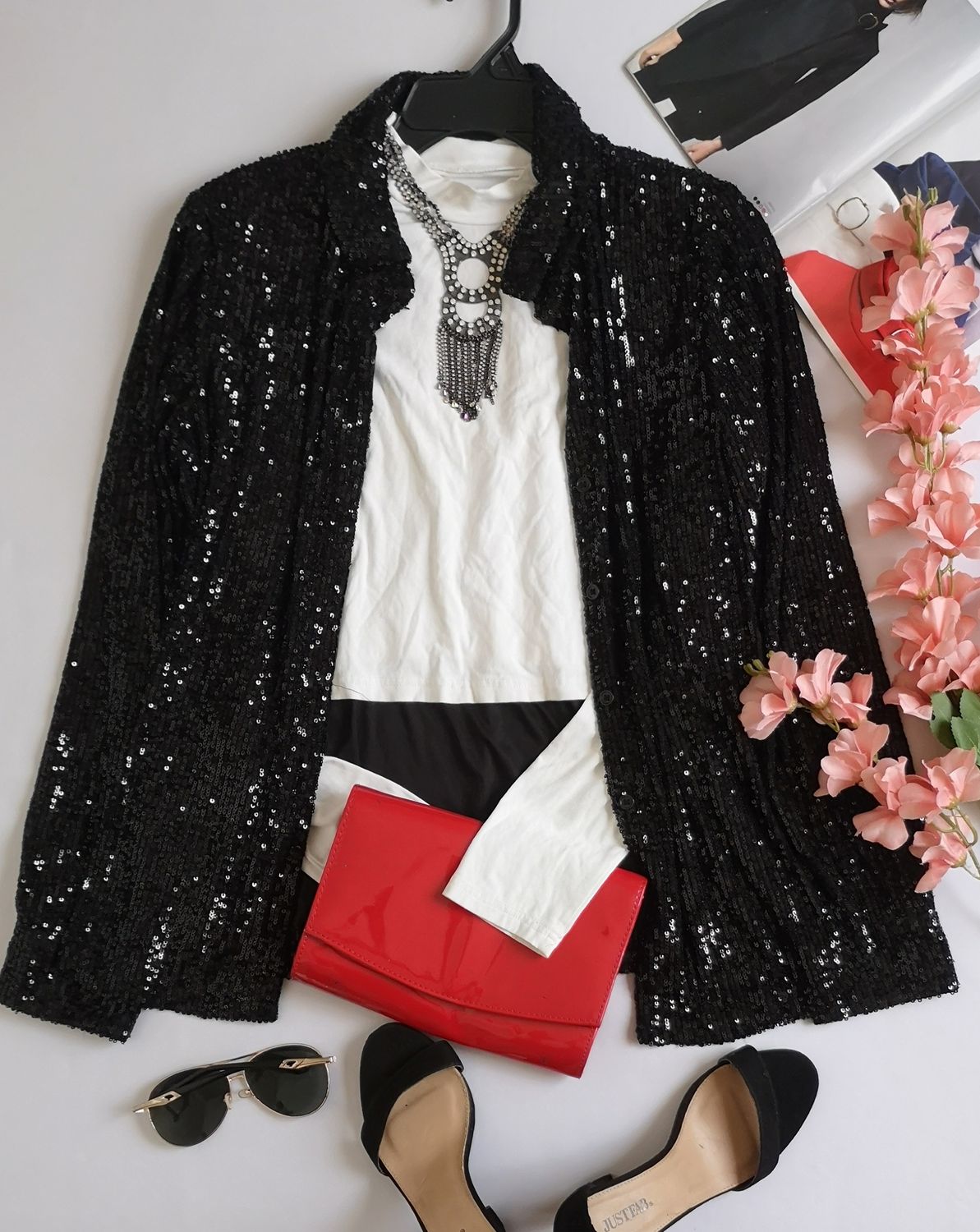BLUSA DE LENTEJUELAS