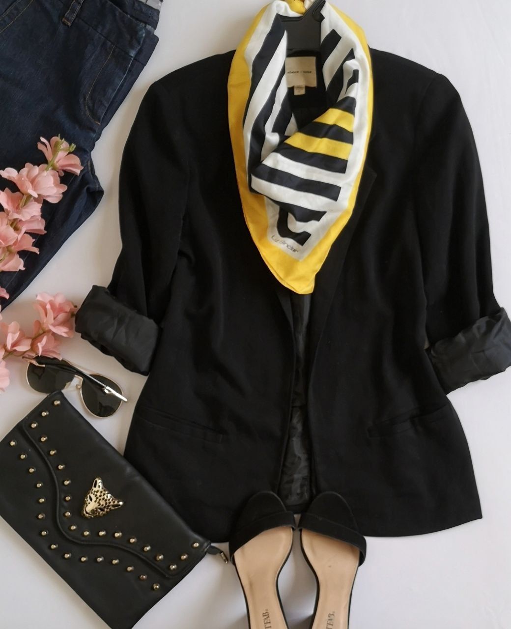 BLAZER CON PAÑOLETA 