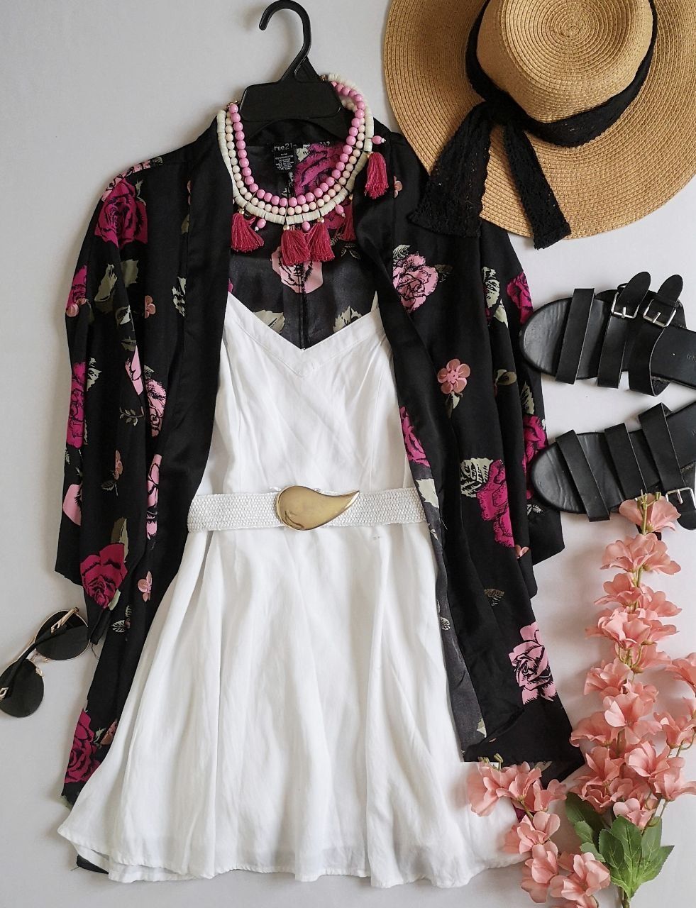 KIMONO CON VESTIDO 💙⚓