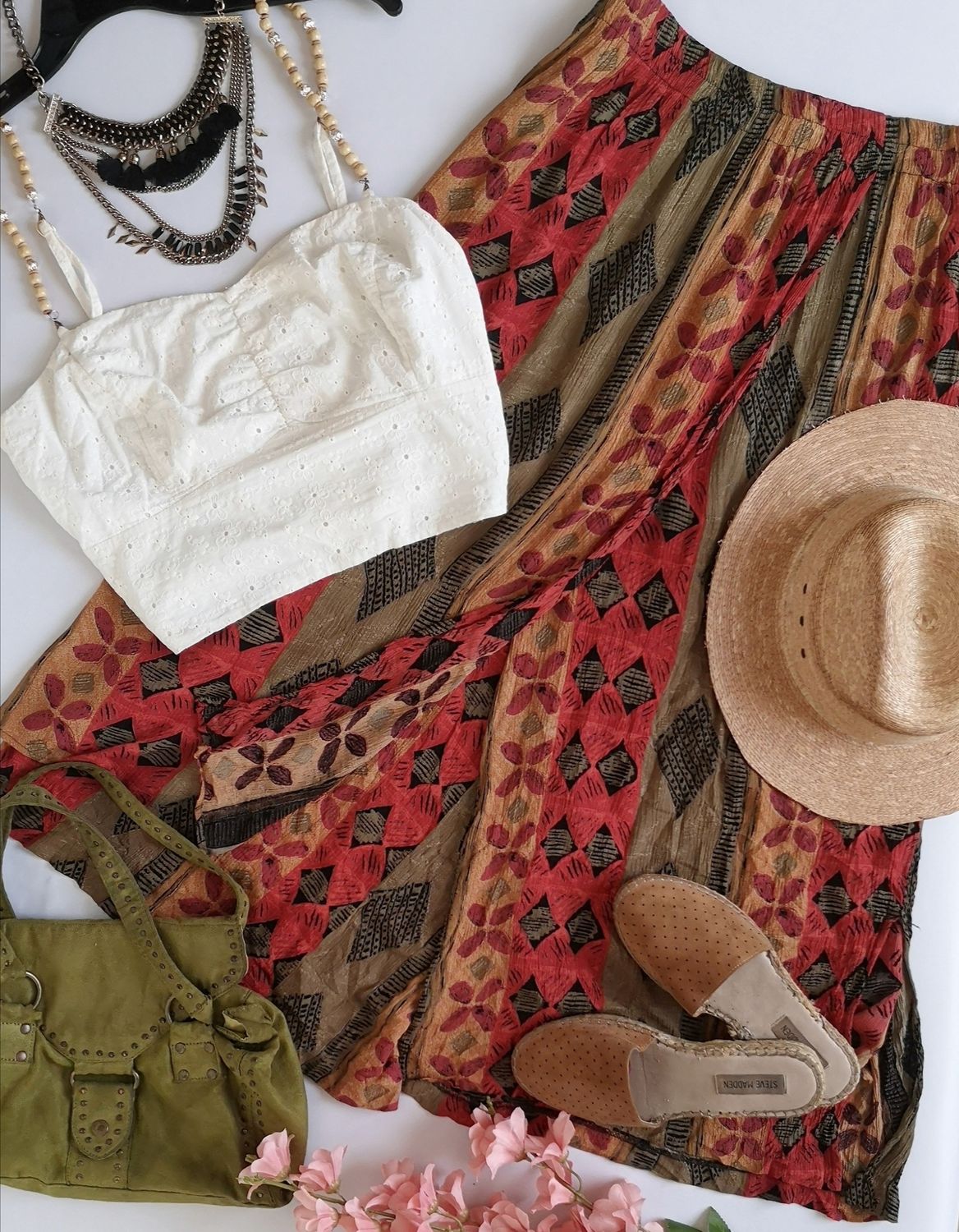 PALAZZO TRASLAPADO Y BLUSA CORTA ❤️