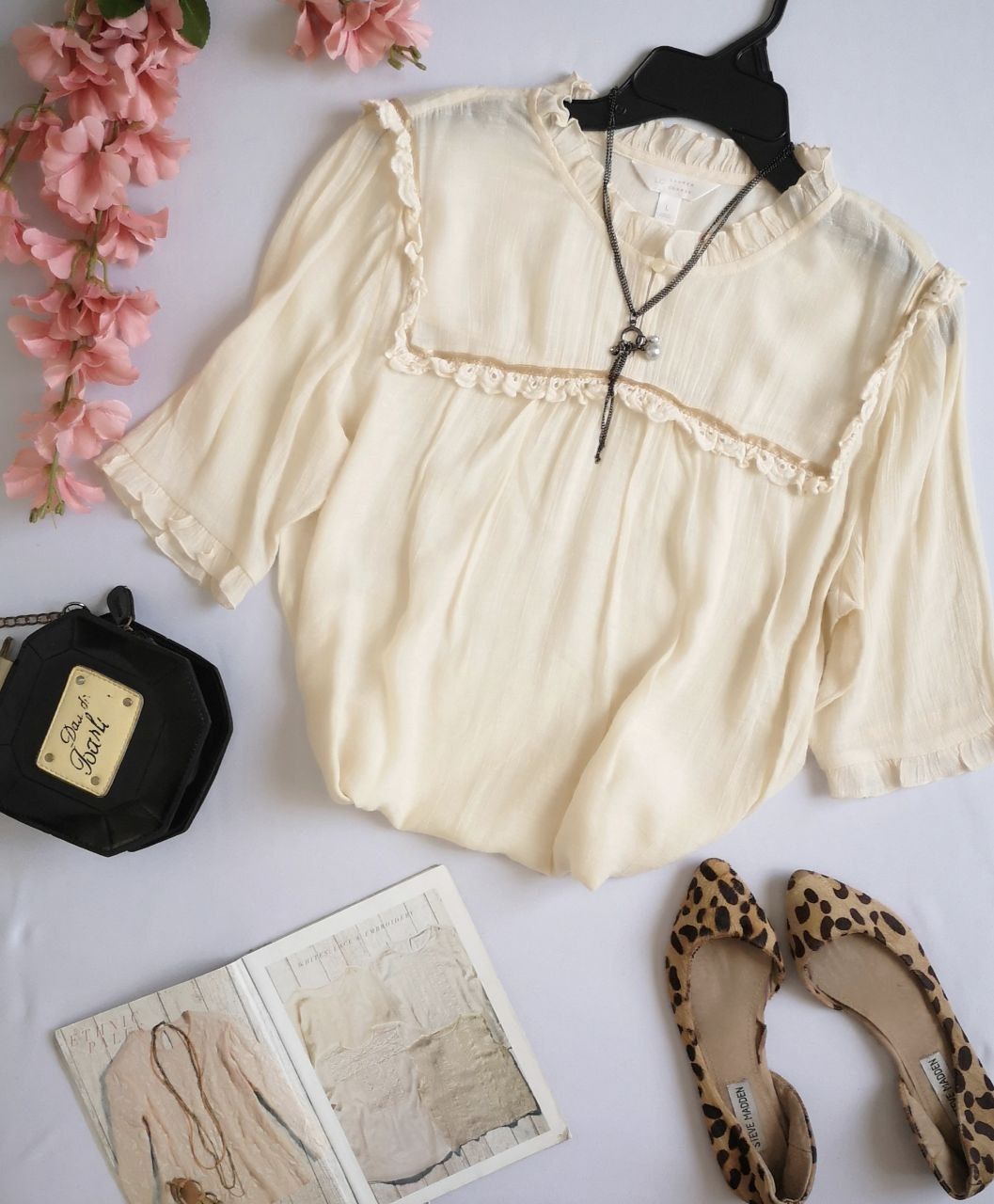 BLUSA CON COLLAR 