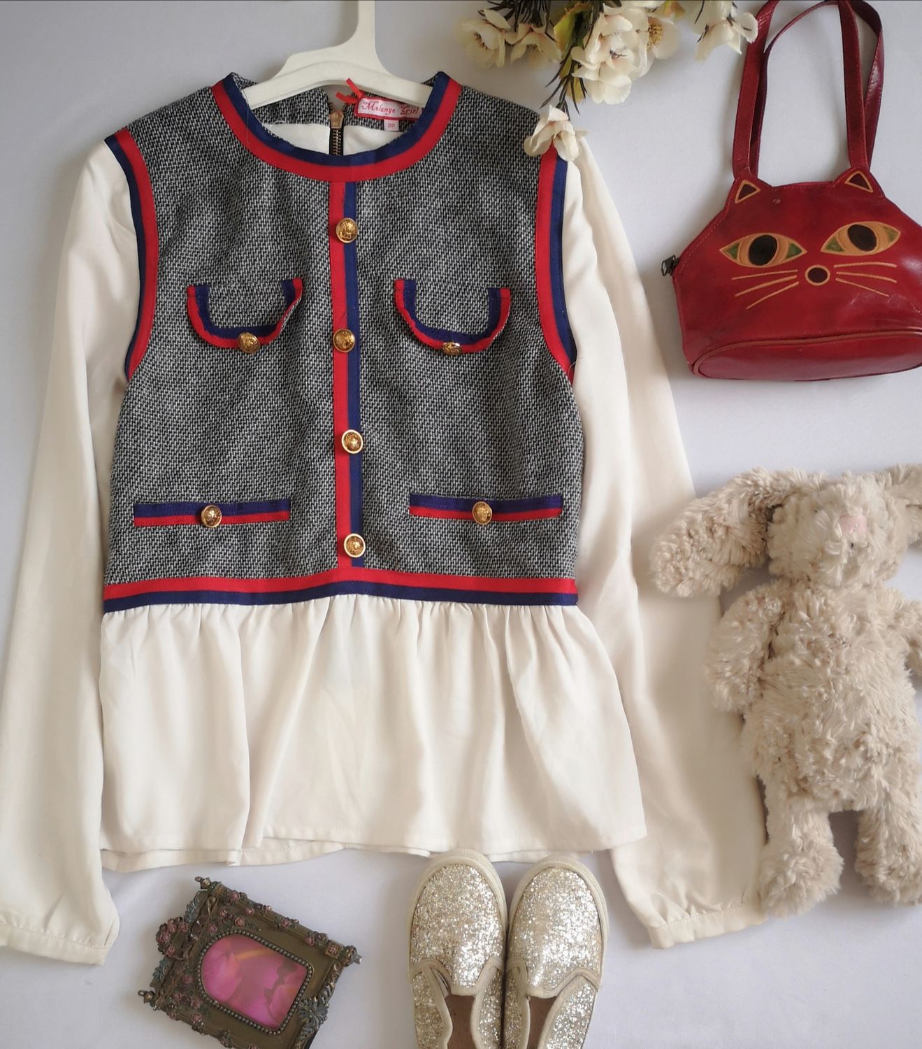 BLUSA CON ZIPPER ATRÁS