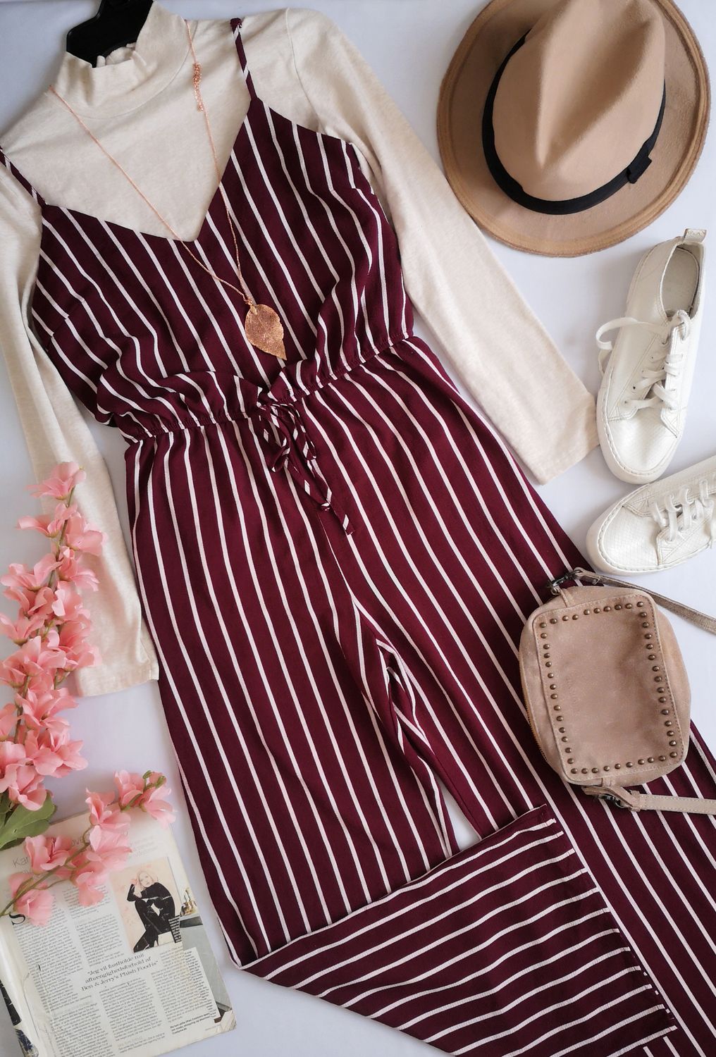 ENTERIZO Y BLUSA CUELLO CERRADO ⚓