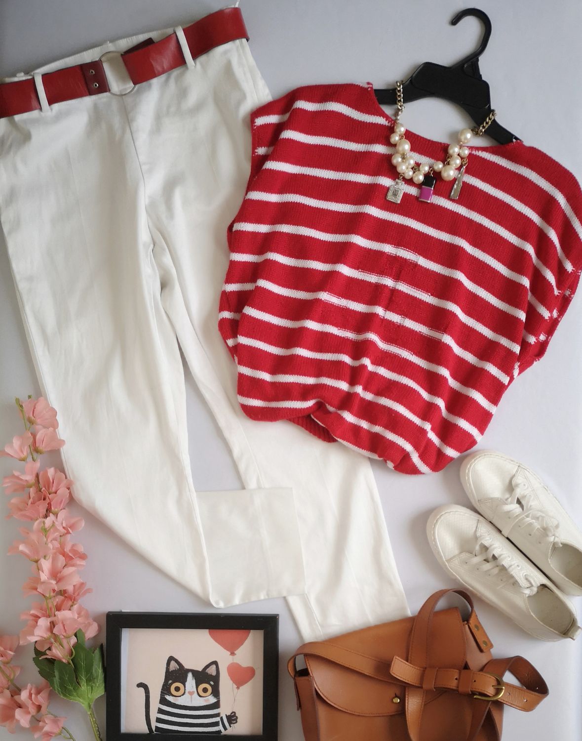 PANTALÓN SIN BOLSAS Y BLUSA TEJIDA ❤️