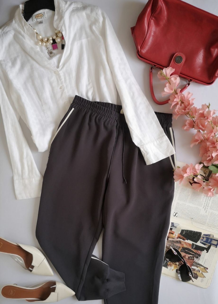 BLUSA MANGA LARGA CON PANTALÓN TIPO JOGGER ❤️