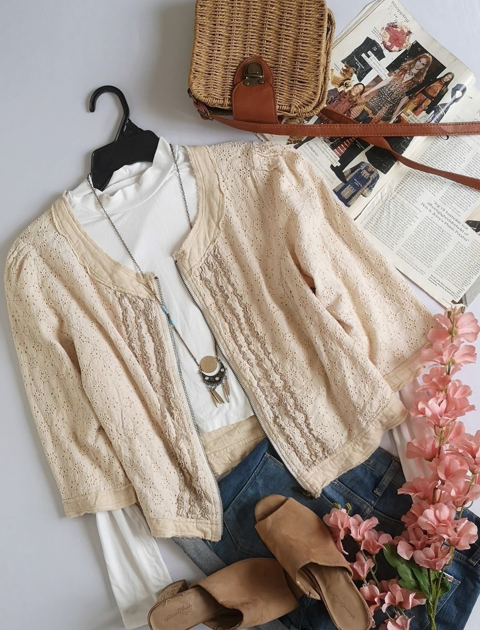 CHAQUETA CON ZIPPER ❤️