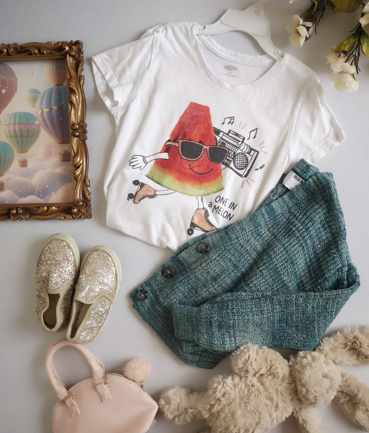 SUÉTER TEJIDO Y BLUSA MANGA CORTA ⚓