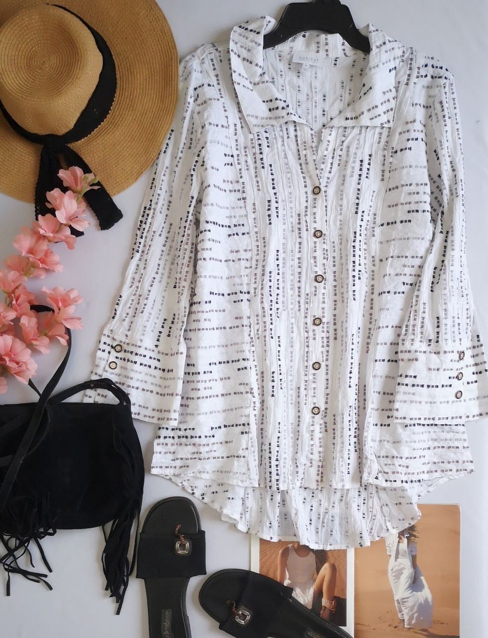 BLUSA LARGA NUEVA CORRUGADA  