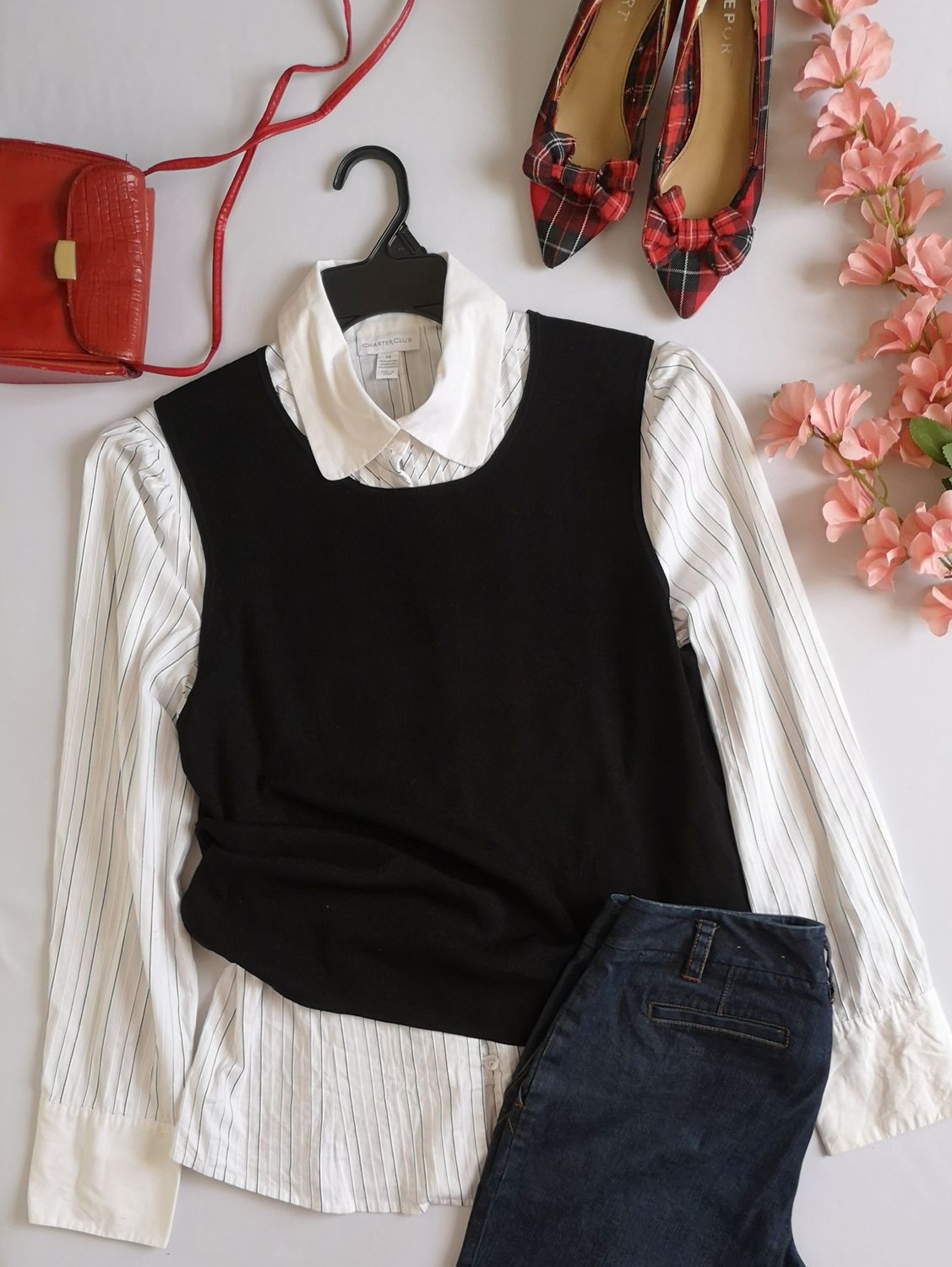 CHALECO Y BLUSA MANGA LARGA ⚓❤️