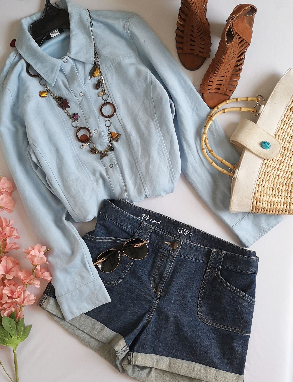 SHORT Y BLUSA MANGA LARGA
