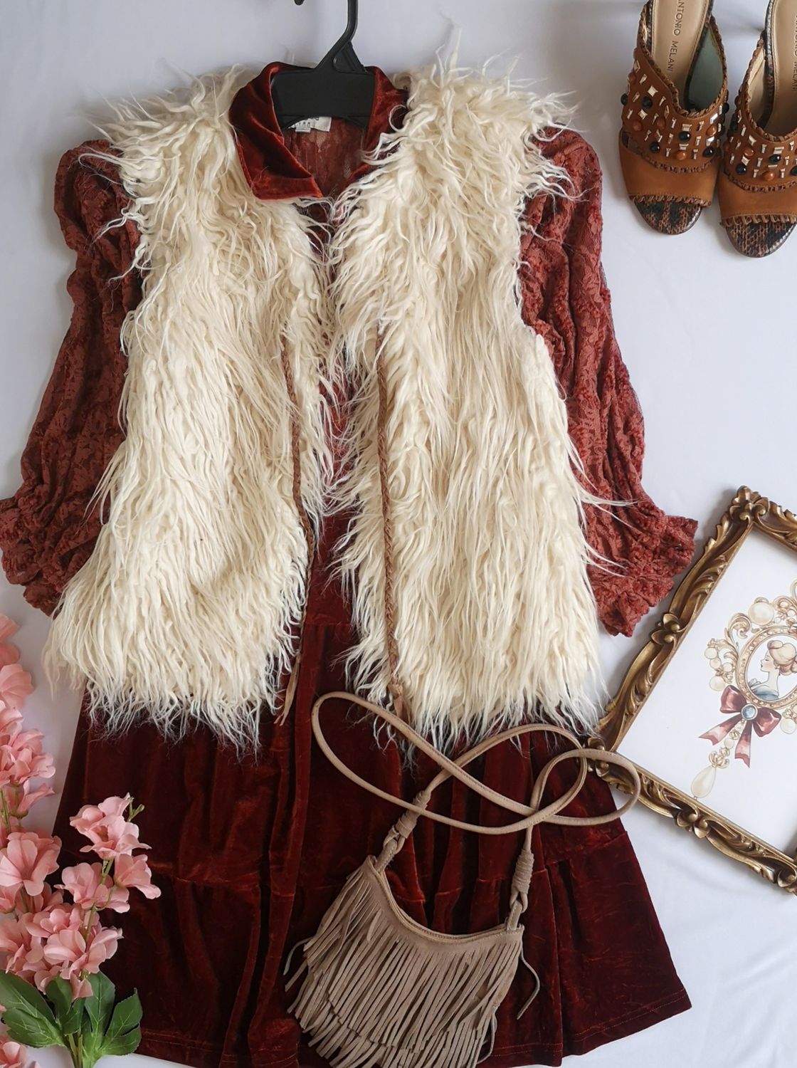 CHALECO TIPO BOHO