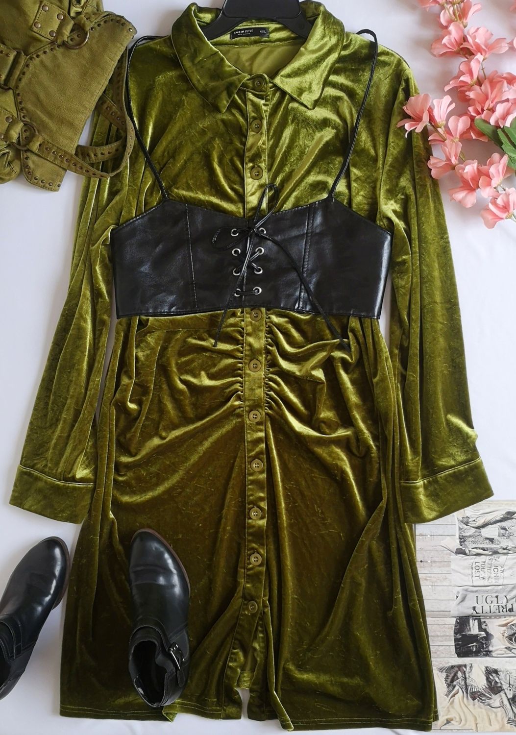 VESTIDO DE TERCIOPELO