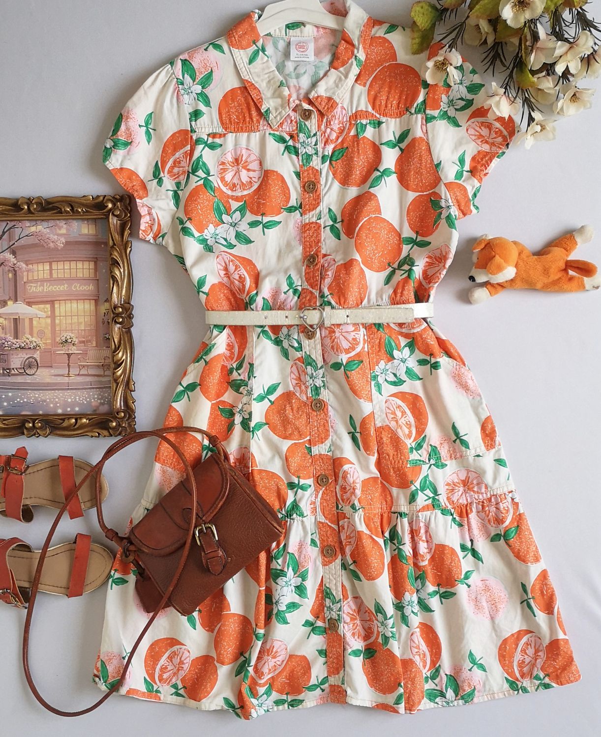 VESTIDO CON BOLSAS A LOS LADOS INCLUYE CINCHO ❤️