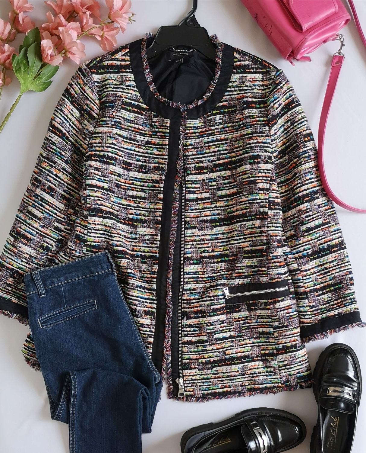 CHAQUETA CON ZIPPER