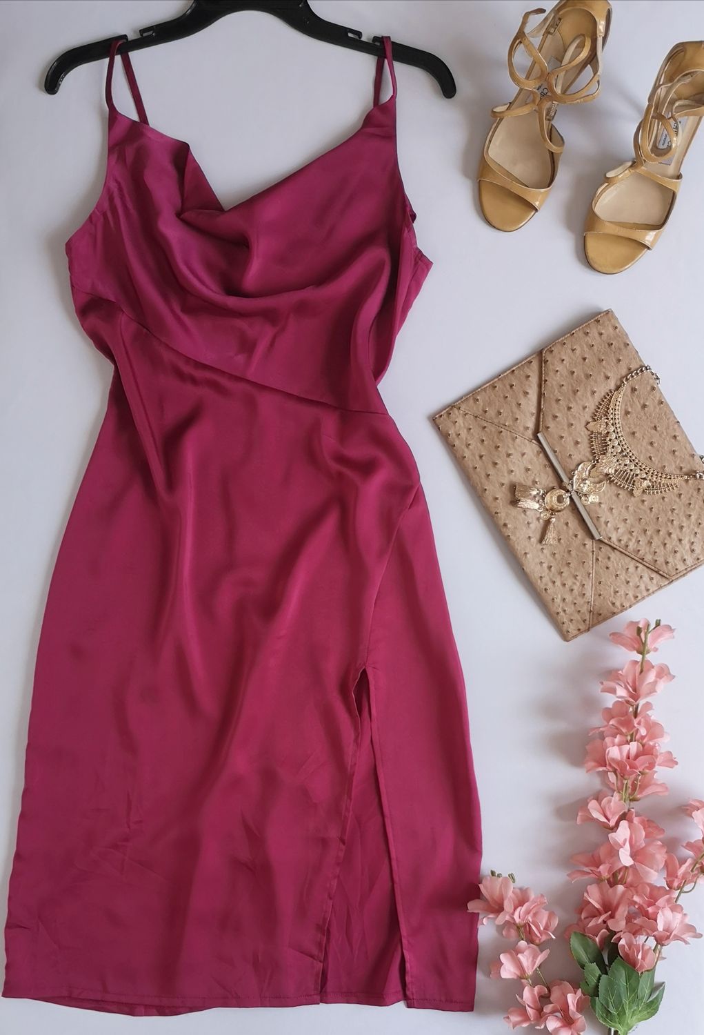 VESTIDO NUEVO TIPO SEDA