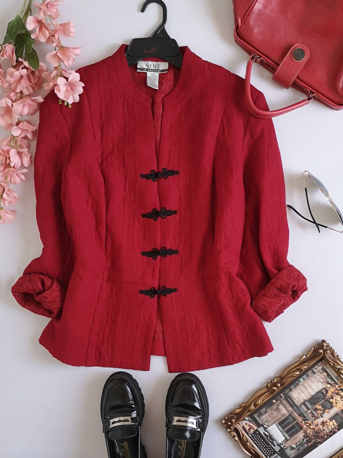 CHAQUETA CUELLO CHINO