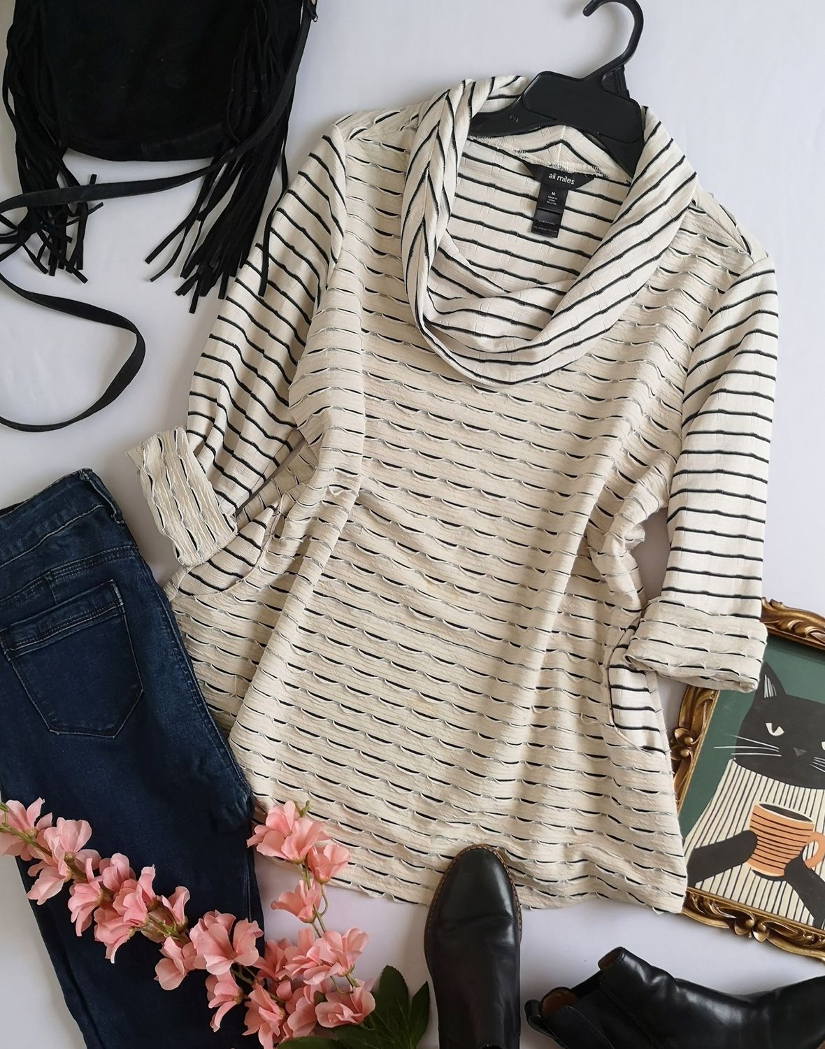 BLUSA LARGA CON BOLSAS ❤️
