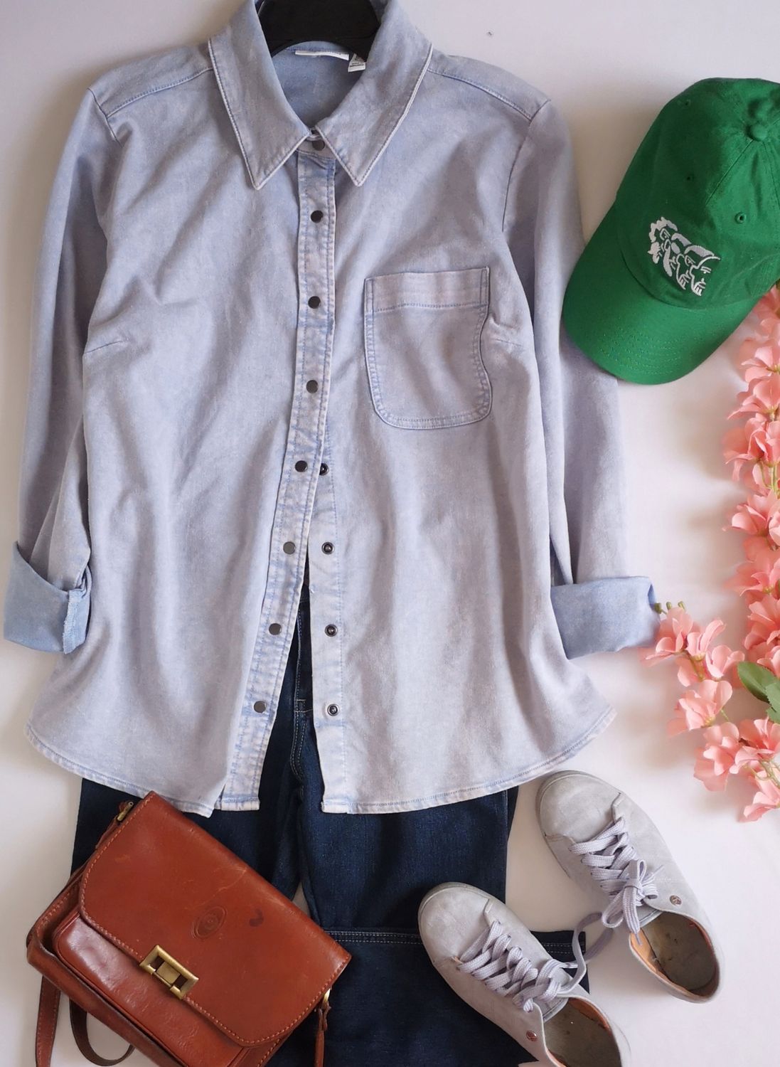 BLUSA OVER SIZE DE LONA