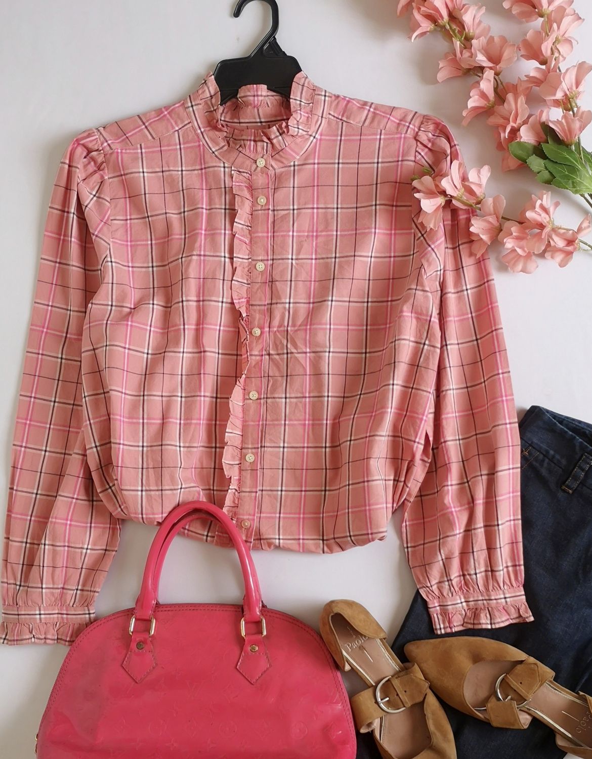BLUSA NUEVA CUELLO CHINO