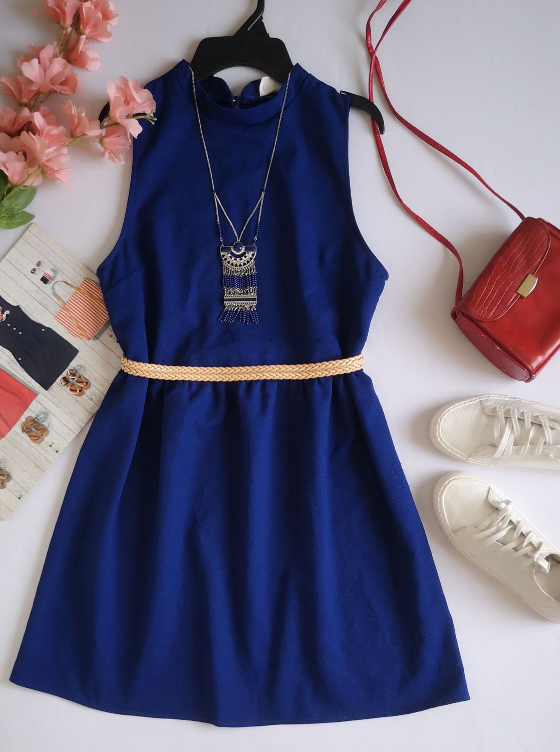 VESTIDO ABIERTO DE ATRÁS 💙