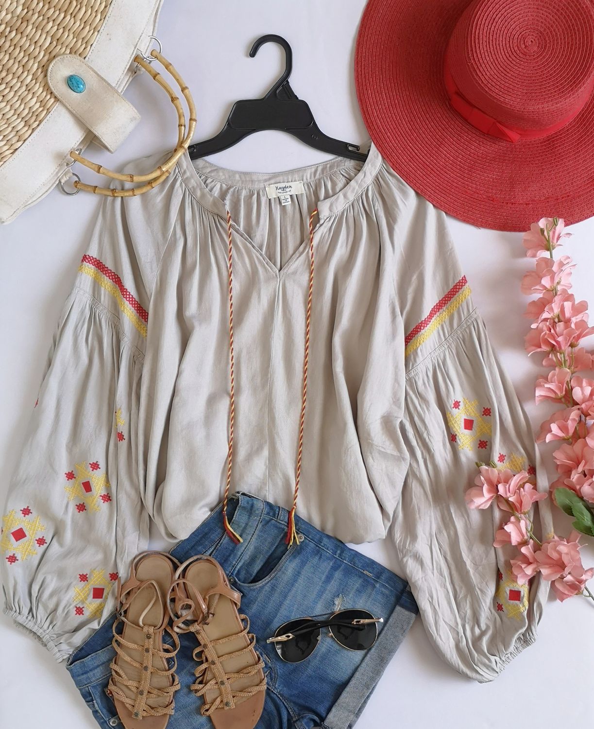 BLUSA TIPO BOHO