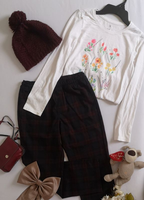 PANTALÓN TIPO JOGGER Y BLUSA