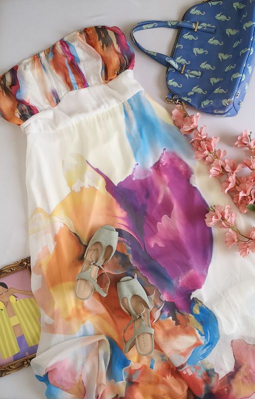 MAXI VESTIDO STRAPLESS