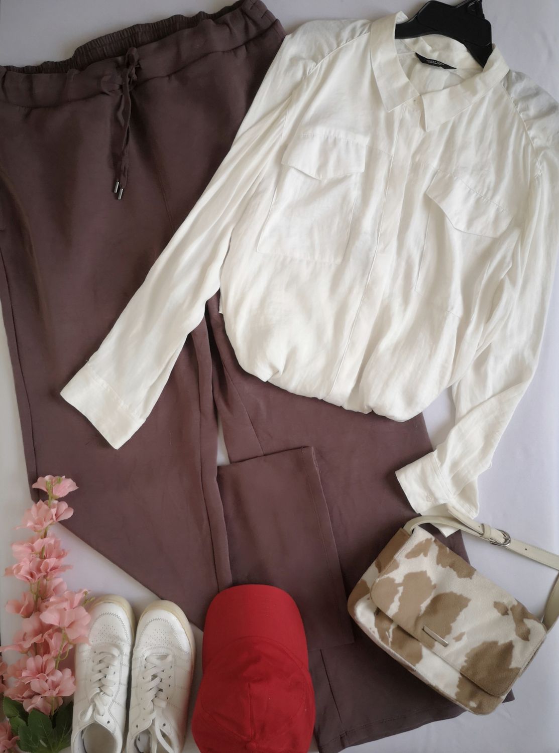 BLUSA TIPO SEDA Y PANTALÓN TIPO PALAZZO ❤️