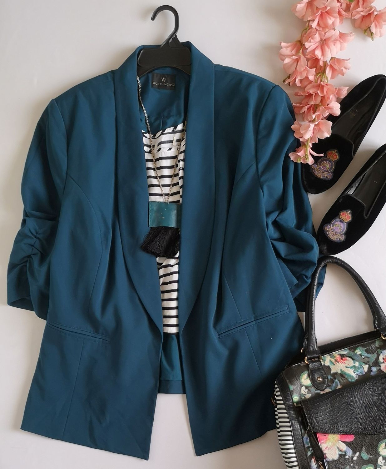 BLAZER MANGAS CORRUGADAS