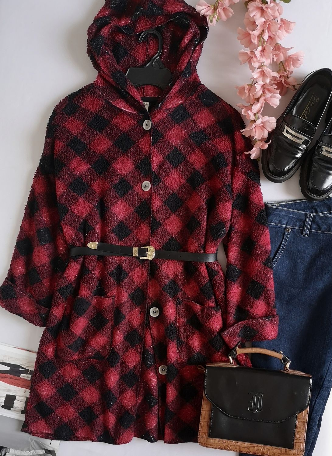 ABRIGO CON GORRO 💙