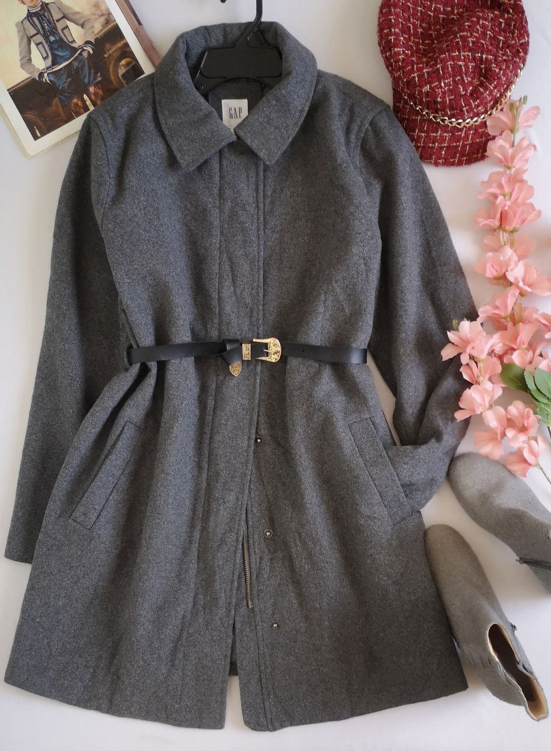 ABRIGO CON ZIPPER ❤️