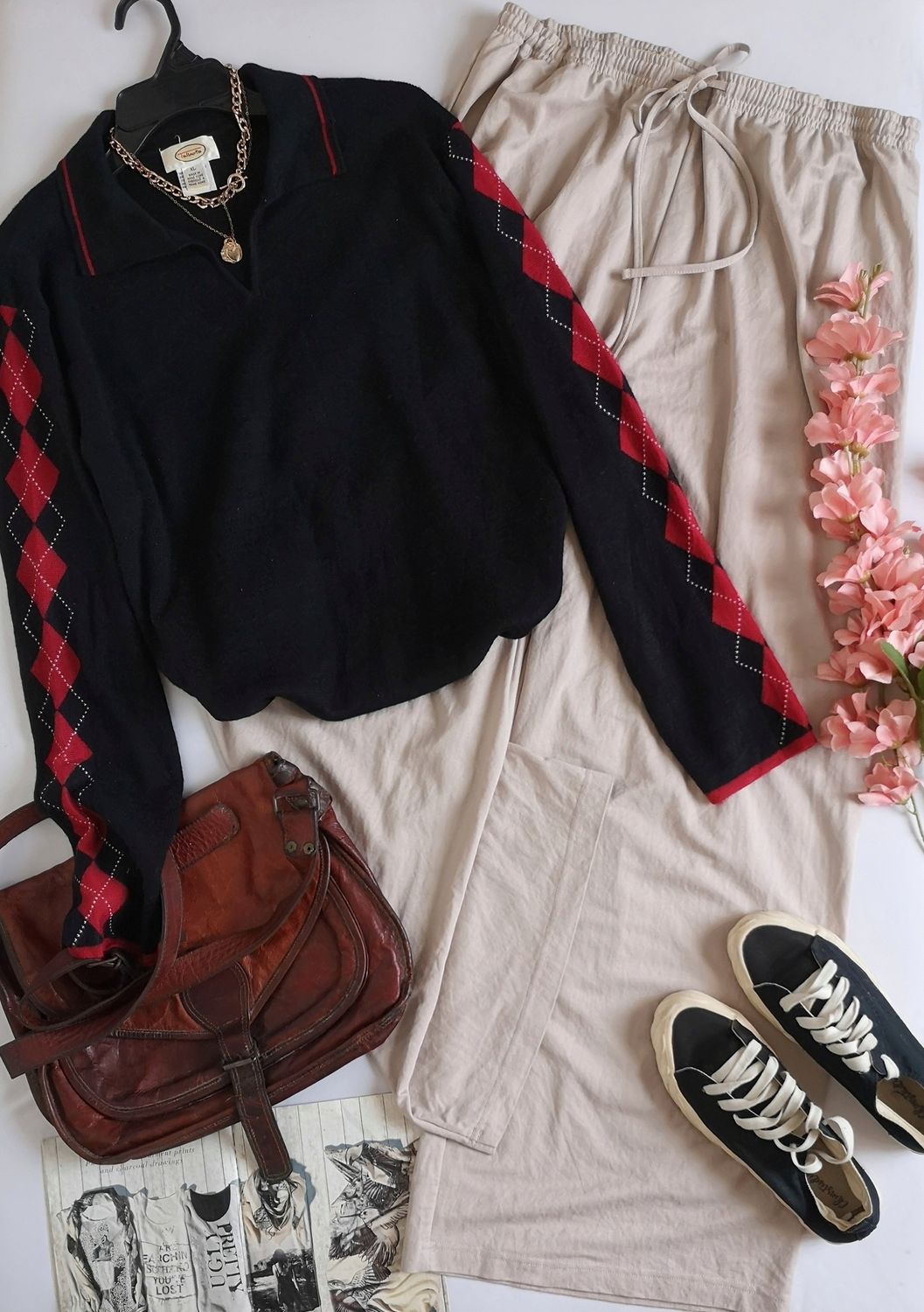 SUÉTER Y PALAZZO TELA SUAVE