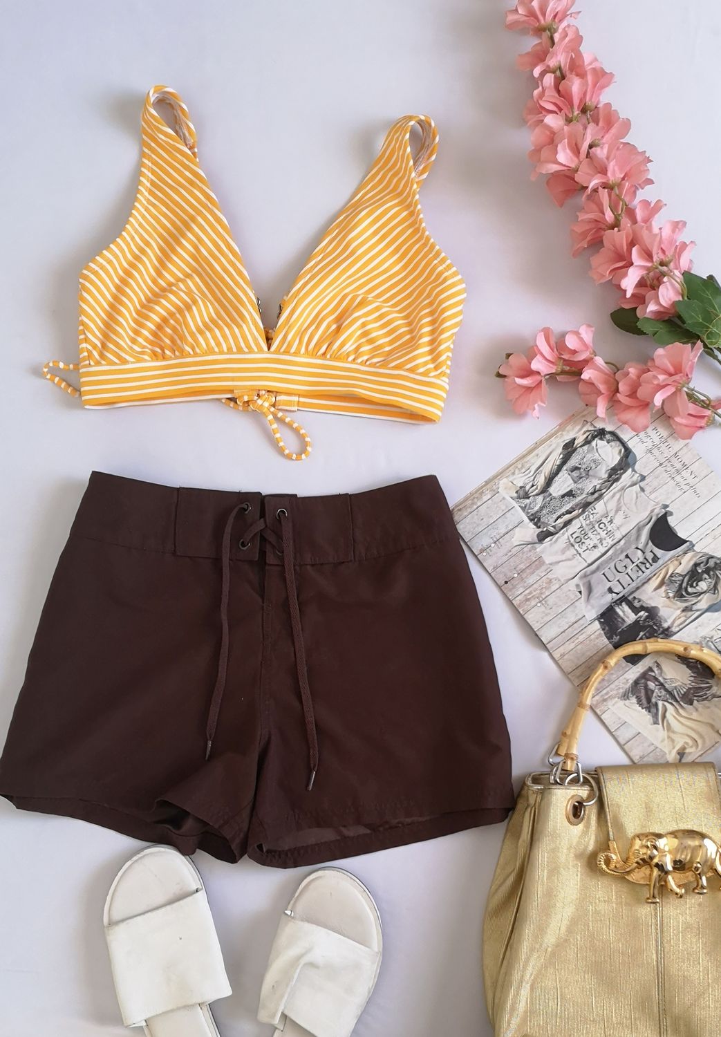 TOP CON SHORT PARA PLAYA