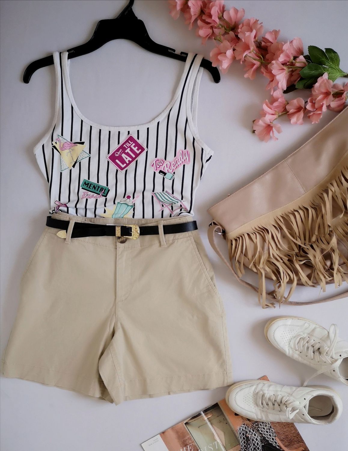 CAMISETA Y SHORT DE GABARDINA