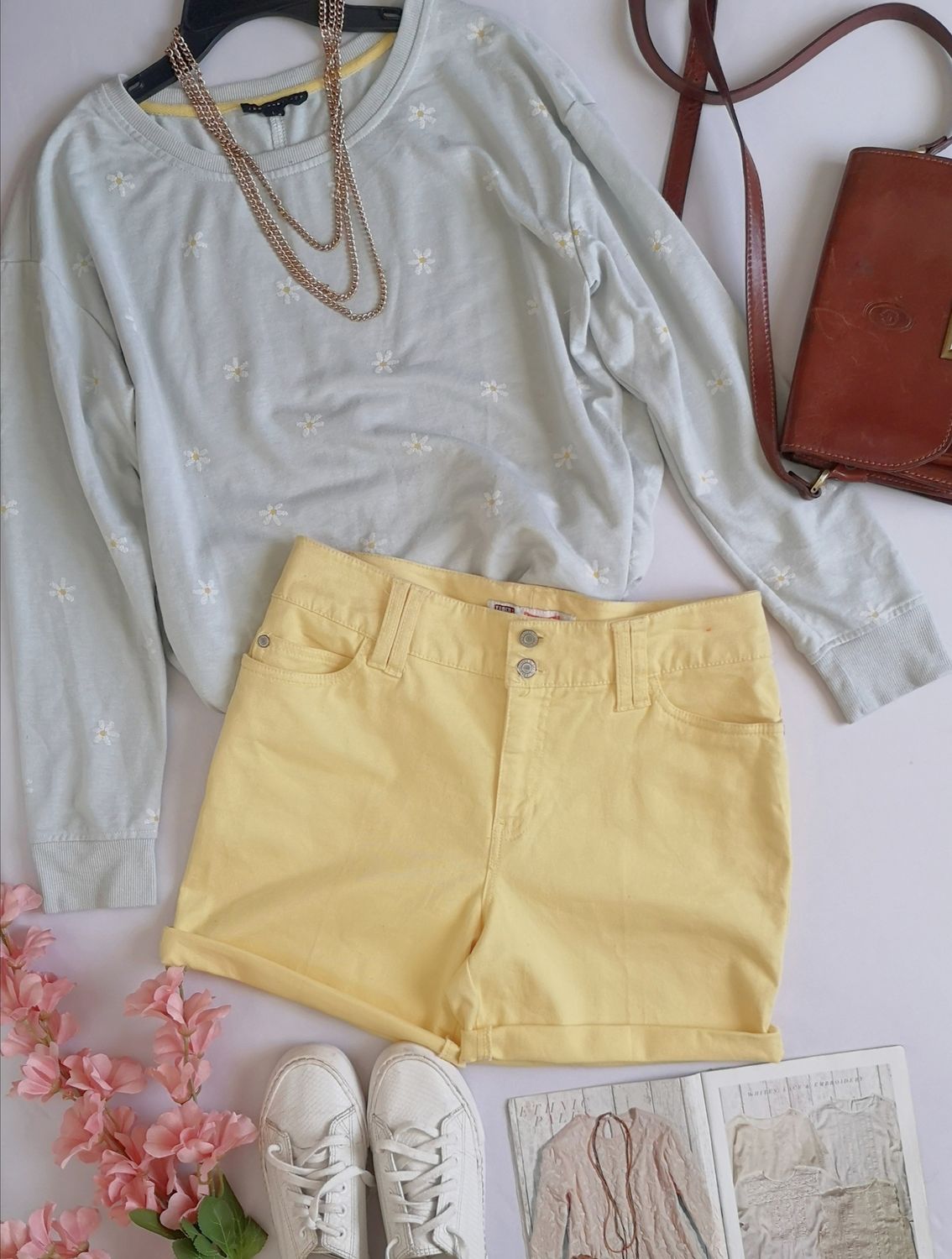 SUÉTER LIVIANO Y SHORT DE ALGODÓN ⚓