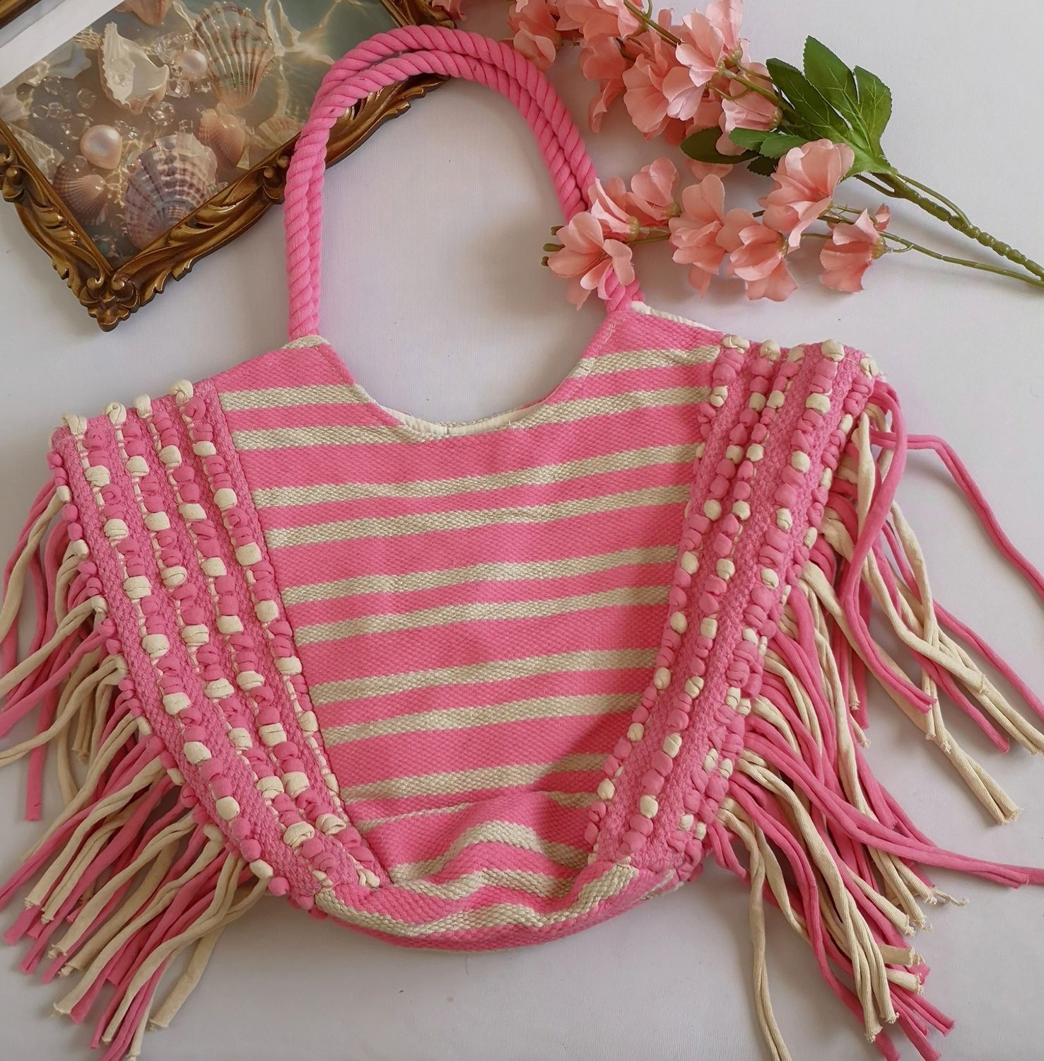 CARTERA CON FLECOS ❤️