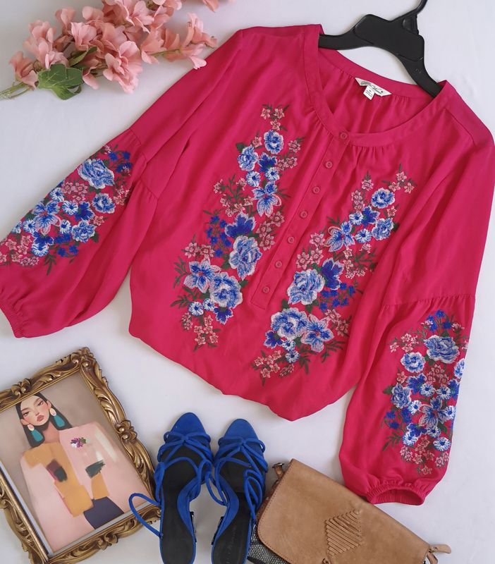 BLUSA BORDADA