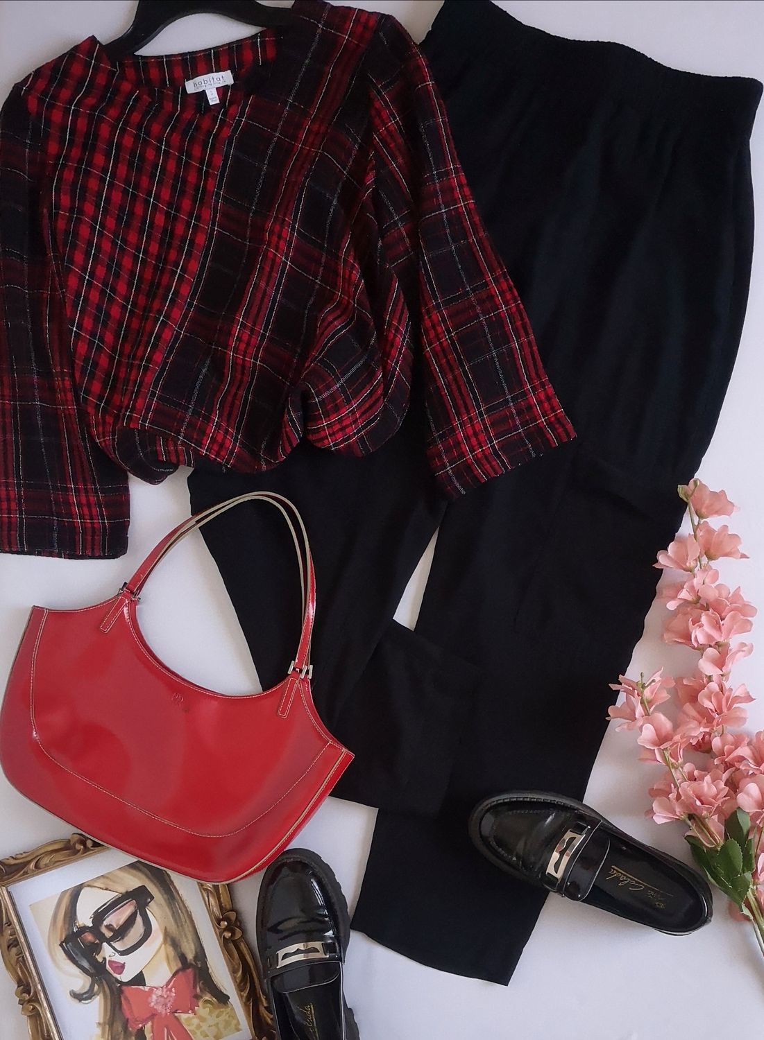 PANTALÓN TIPO CARGO Y BLUSA MANGA 3/4