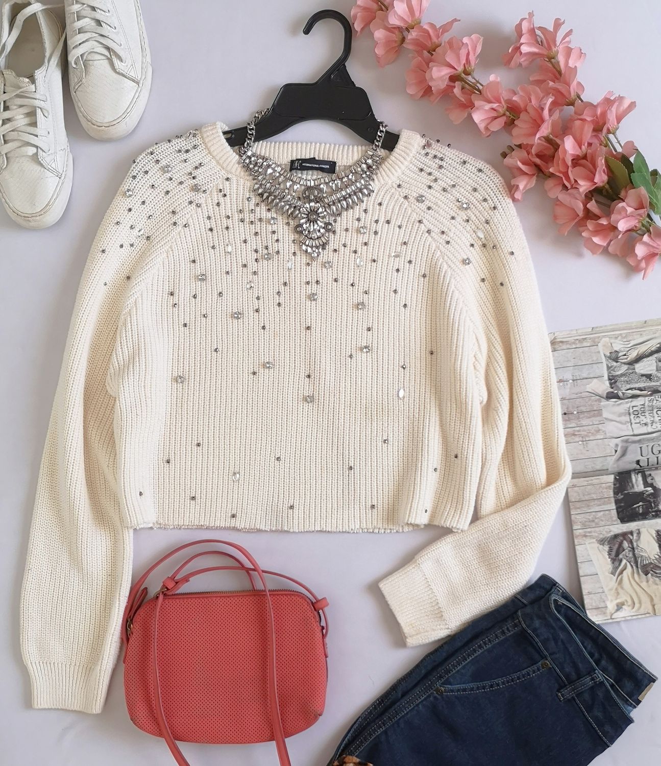 SUÉTER CORTO BORDADO ⚓