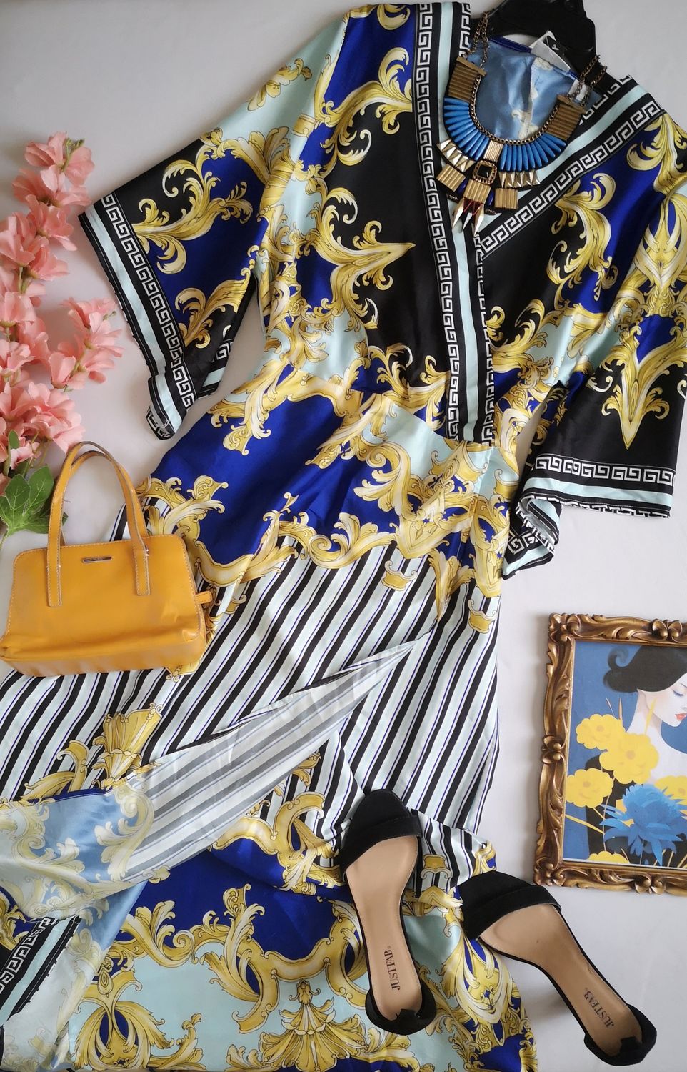 VESTIDO NUEVO TRASLAPADO CERRADO