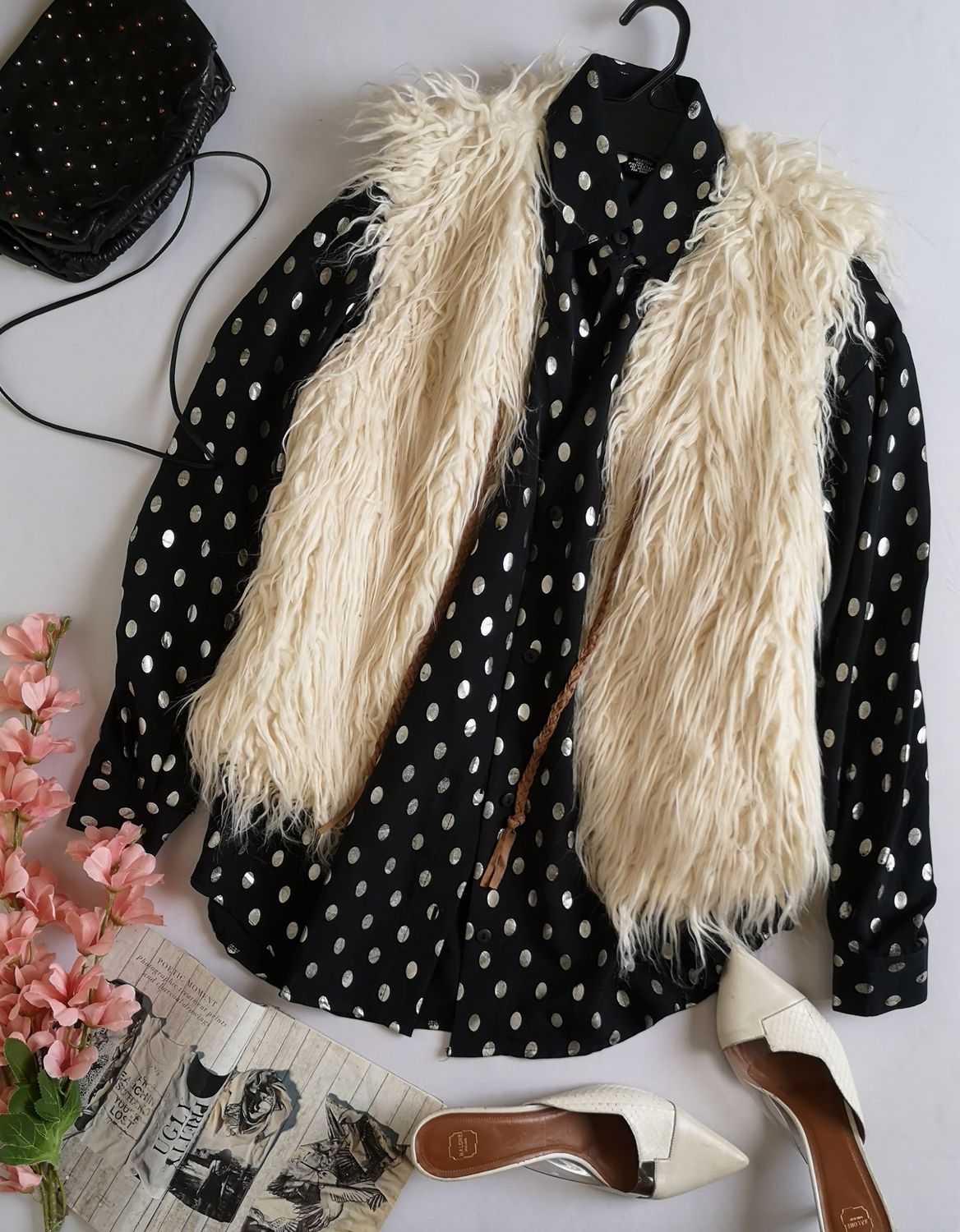 CHALECO TIPO BOHO CON BLUSA LARGA ⚓