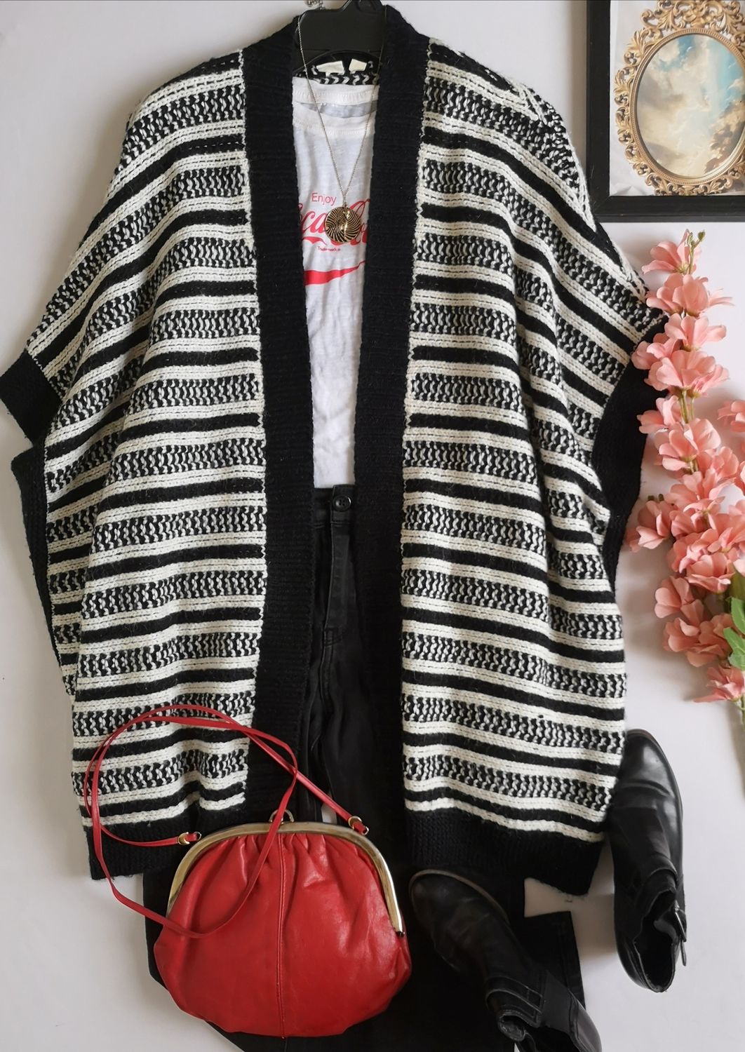 CÁRDIGAN TIPO PONCHO ❤️