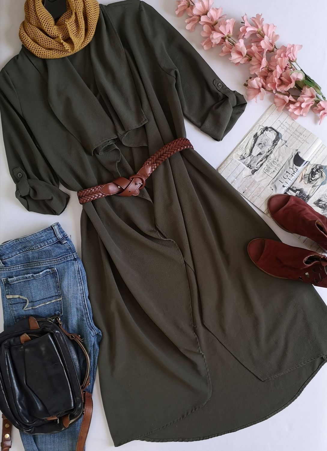 JACKET TELA LIVIANA MANGA CORTA 💙